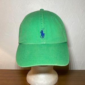 Rare Polo Ralph Lauren CLS Sport Cap With Leather Belt Band.
